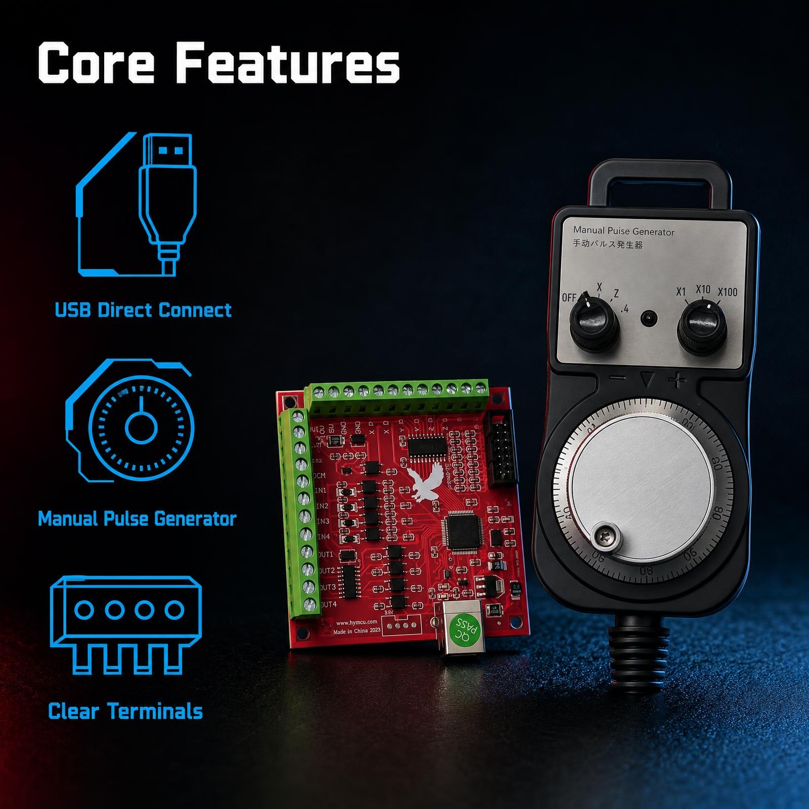 4축 USB Mach3 CNC 컨트롤러 카드 + MPG - Mach3 Usb Cnc Controller 4 Axis 100Khz 리뷰 및 가격